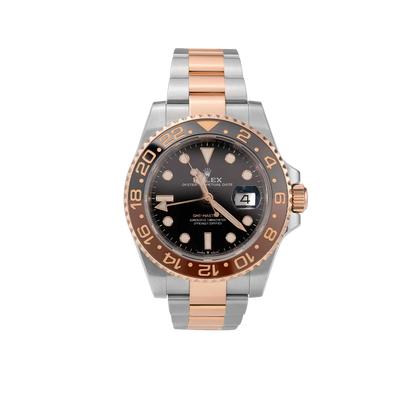 GMT-Master II 126711CHNR 40mm Two-Tone Oystersteel Everose Gold Root Beer