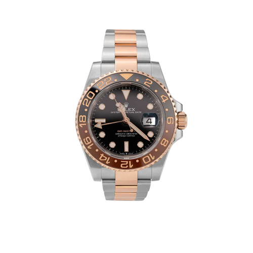 GMT-Master II 126711CHNR 40mm Two-Tone Oystersteel Everose Gold Root Beer