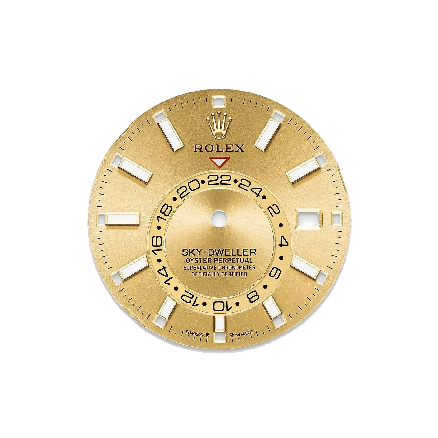 Sky-Dweller 42mm Oyster Yellow Gold 336938 Champagne-colour