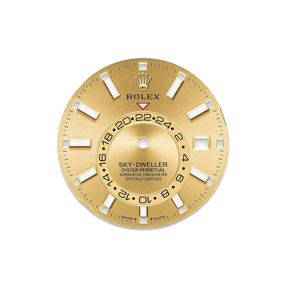 Sky-Dweller 42mm Oyster Yellow Gold 336938 Champagne-colour