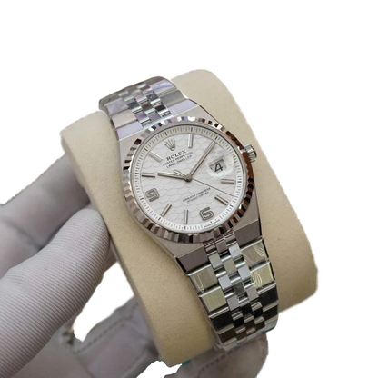 Land-Dweller 36 mm  Oystersteel White Gold M127334-0001
