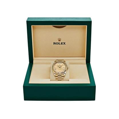 Day-Date 40mm Yellow Gold Champagne Roman Dial m228238-0006