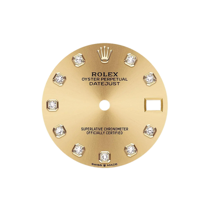 Datejust Oyster 31 mm Yellow Gold and Diamonds 278288RBR-0005
