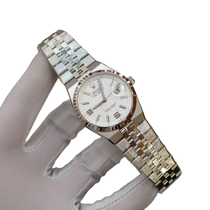 Land-Dweller 36 mm  Oystersteel White Gold M127334-0001