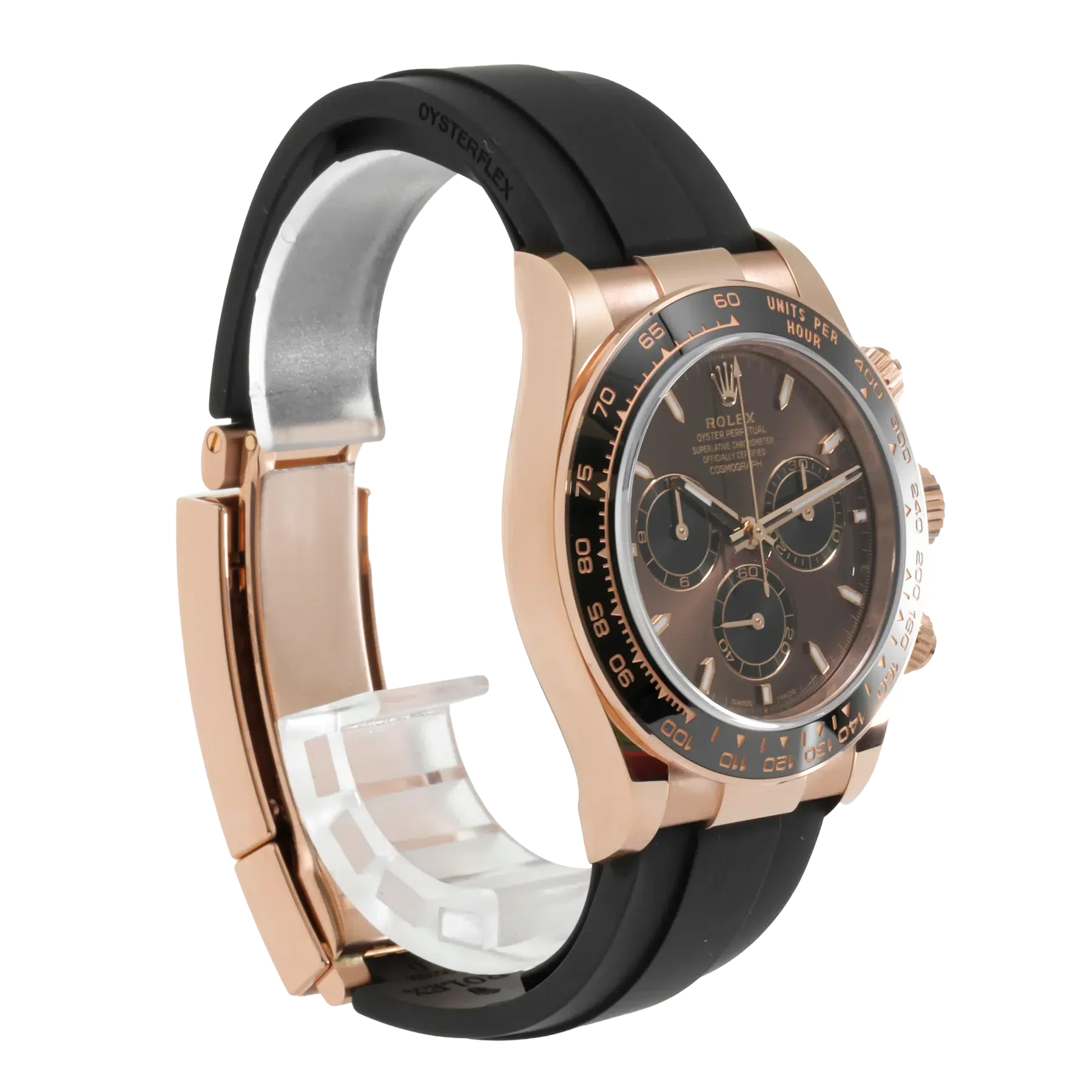 Daytona 40mm Oyster Perpetual Everose Gold Chocolate Dial M126515LN-0010