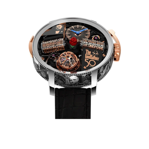 Opera Godfather 50th Anniversary 49mm White Gold Manual Winding OP110.30.AA.AA.A