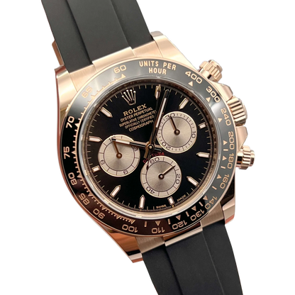 Daytona 40mm Everose Gold Bright Black and Sundust Dial M126515LN-0002