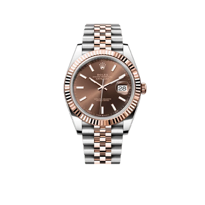Datejust 41mm Steel & Everose Gold Chocolate 126331-0002