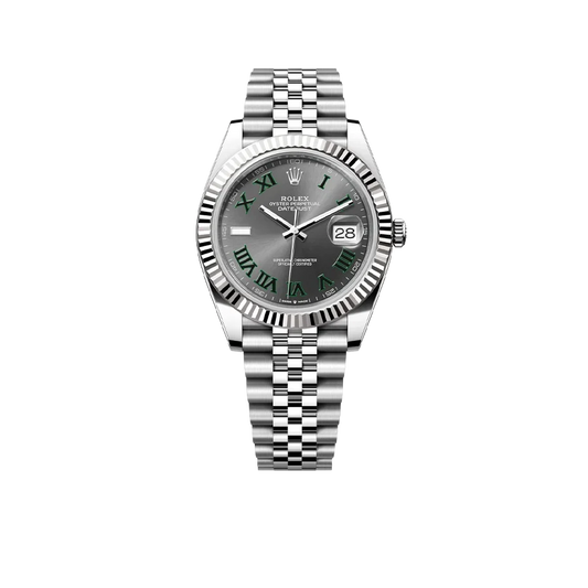 Datejust 41mm 126334 Wimbledon Stainless Steel Slate Dial Oyster