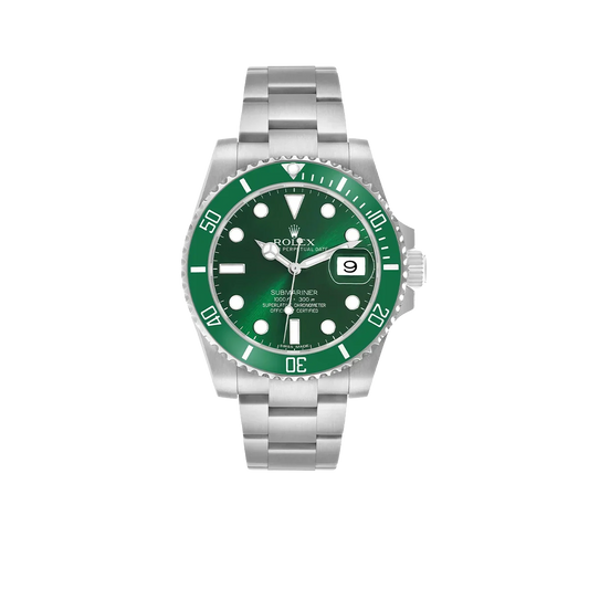 Submariner 40mm Hulk Steel Green Dial Bezel Mens Watch 116610LV