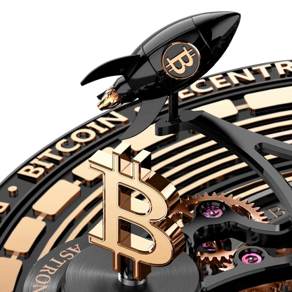 Astronomia Solar Bitcoin 44mm Black DLC, Titanium Manual Winding AS310.21.AB.AA.A