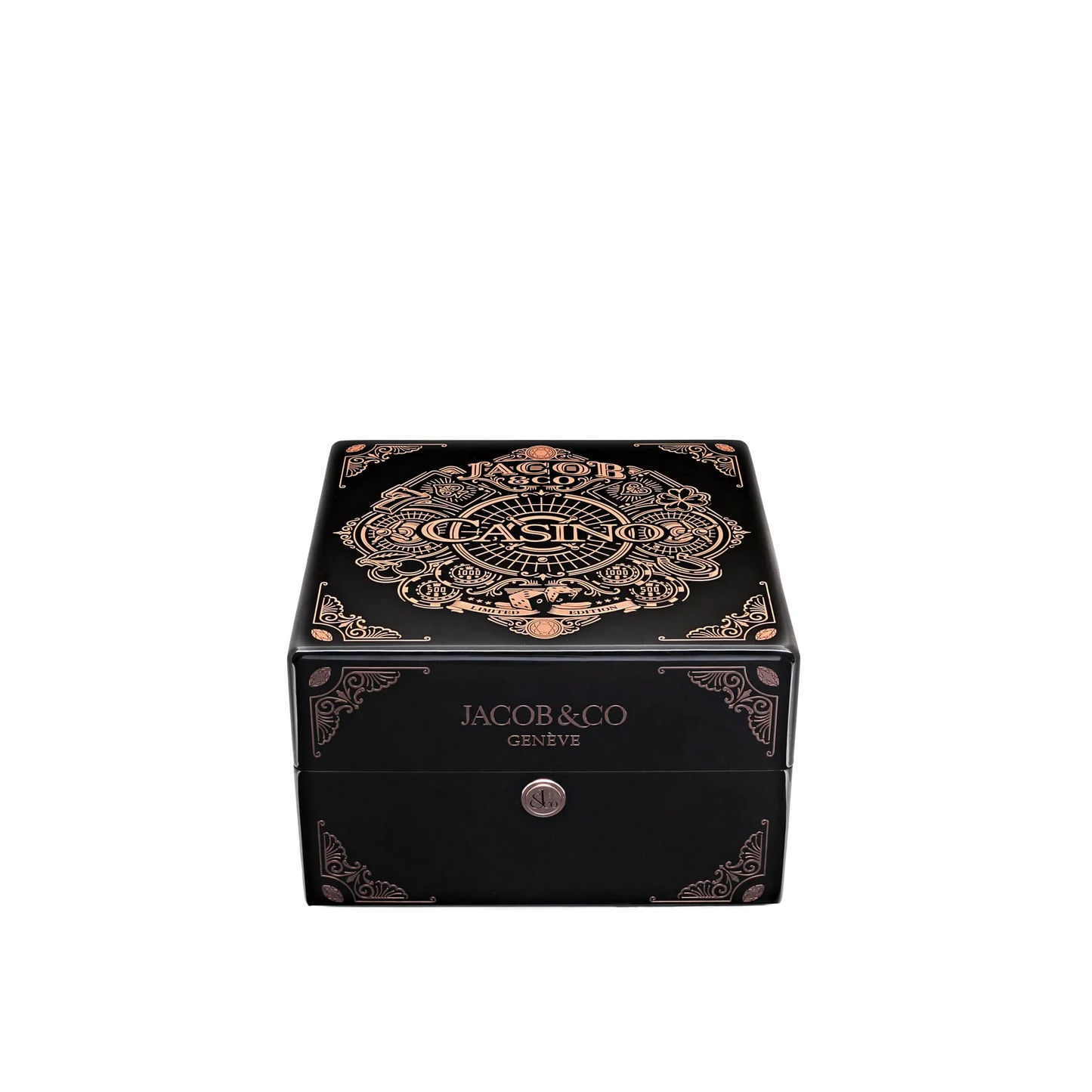 The Casino Tourbillon 44mm CA100.40.AA.AA.ABALA Rose Gold Black Onyx Dial Limited Edition