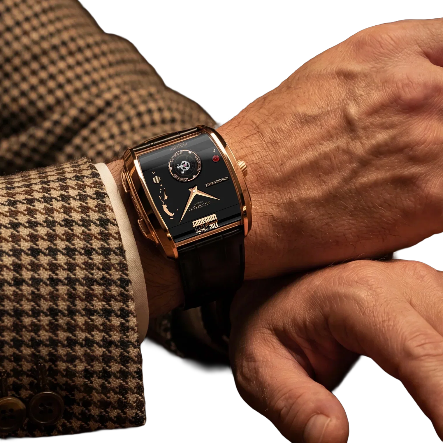 The Godfather II 44 x 42mm Rose Gold Manual Winding OP200.40.AA.AB.ABALA