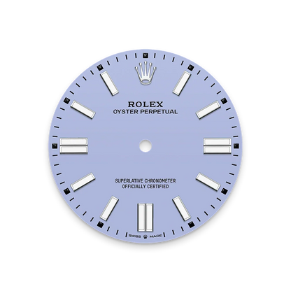 Oyster Perpetual 41mm Stainless Steel Lavender Dial Men Watch 134300-0012 New 2025