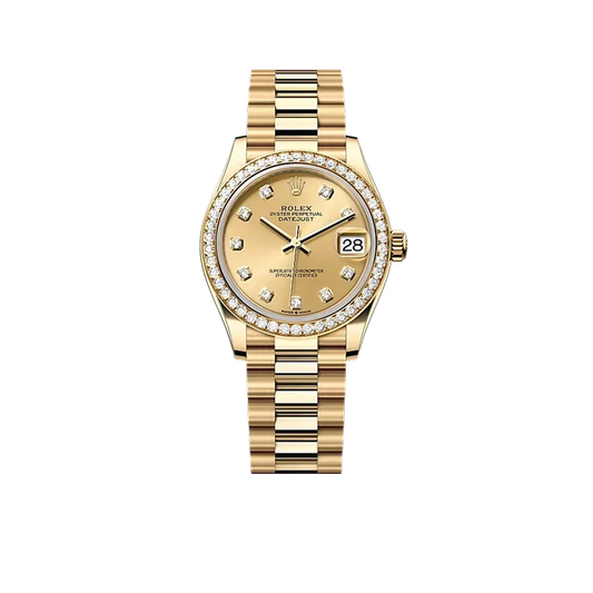 Datejust Oyster 31 mm Yellow Gold and Diamonds 278288RBR-0005