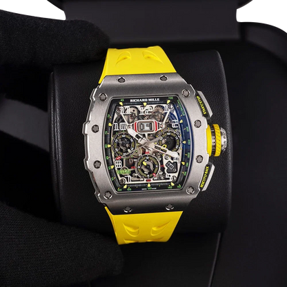 RM 11-03 Titanium, Skeleton Dial, 50 mm
