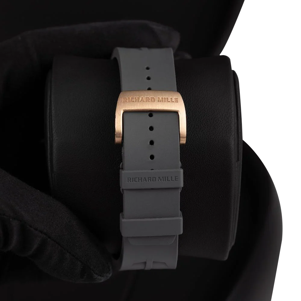 RM 11-03 Rose Gold &amp; Titanium, Skeleton Dial, 50 mm