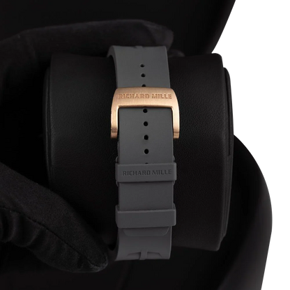 RM 11-03 Rose Gold &amp; Titanium, Skeleton Dial, 50 mm