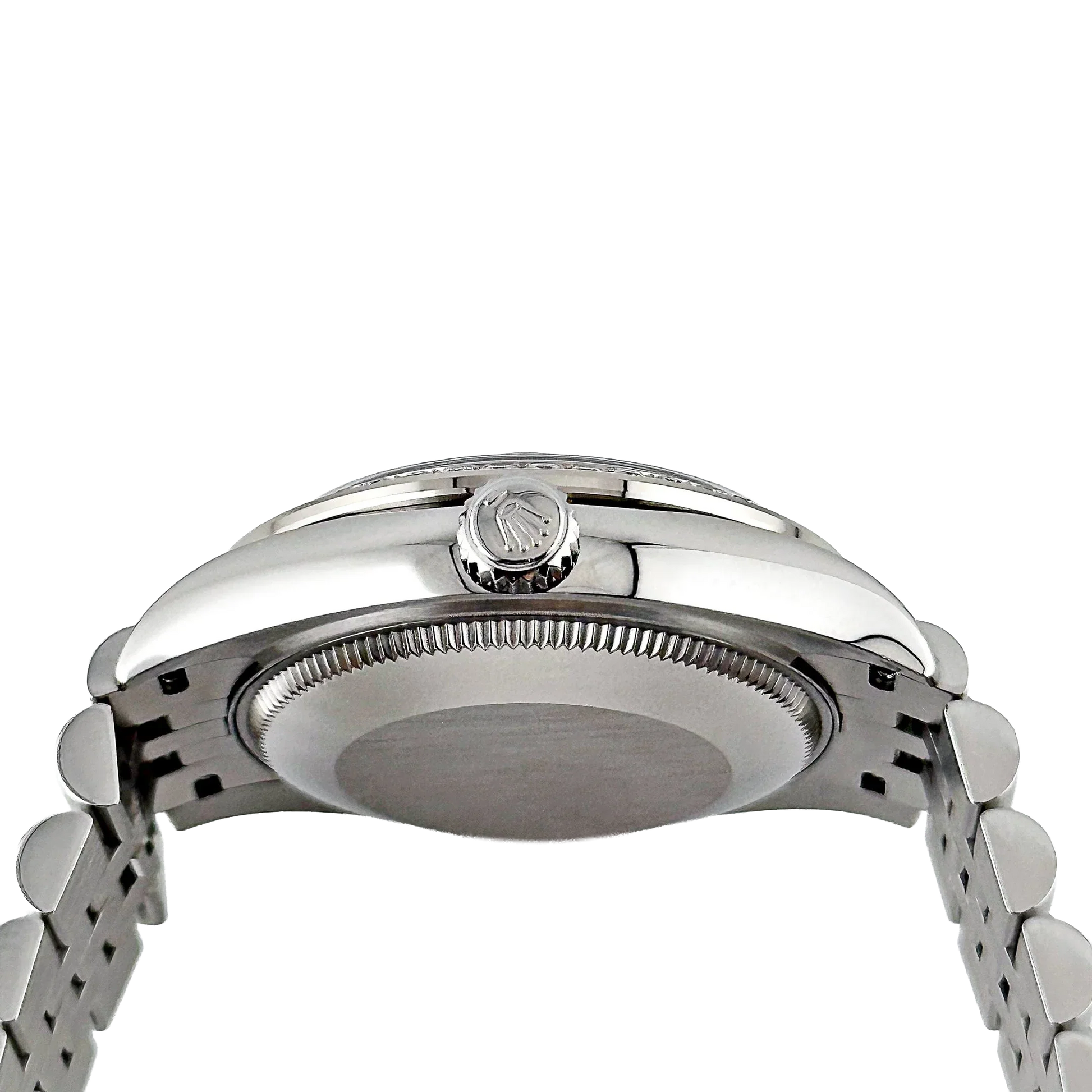Lady-Datejust 31mm 278384RBR Stainless Steel Diamond Bezel Violet Roman Dial Jubilee