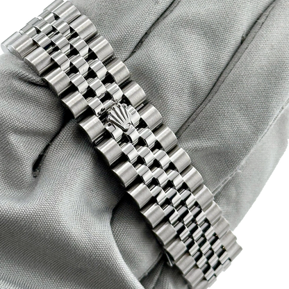 Lady-Datejust 31mm 278384RBR Stainless Steel Diamond Bezel Violet Roman Dial Jubilee