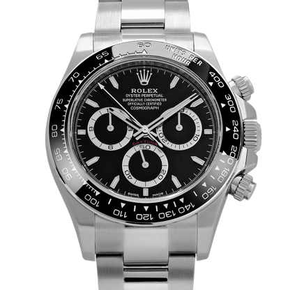 Daytona Panda 40mm Chronograph Black Dial Mens Watch M126500LN-0002
