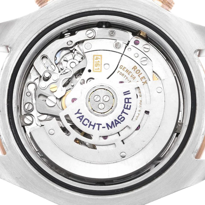 Yachtmaster II 44mm Steel Rose Gold Mens Watch 116681